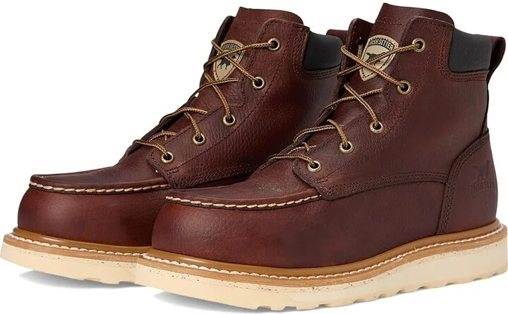 Irish Setter Ashby 6 Aluminum-Toe Leather Work Boot EH Men's Work Boots Brown : 7 D - Medium