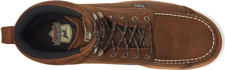 Irish Setter Wingshooter ST 6 Waterproof Composite-Toe EH Men's Shoes Brown : 6 D - Medium, Leather - Image 3