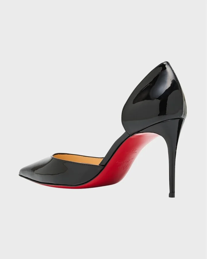 Iriza Patent Leather Red Sole Pumps - Image 7