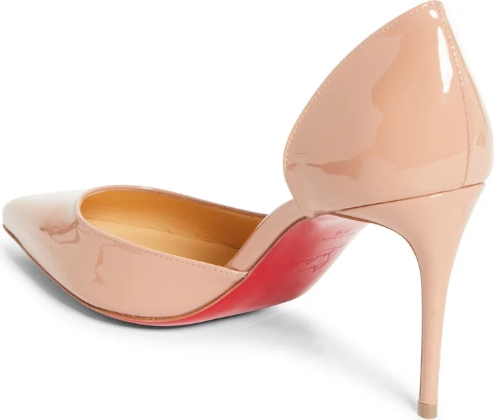 Iriza Pointed Toe Half d'Orsay Pump - Image 2