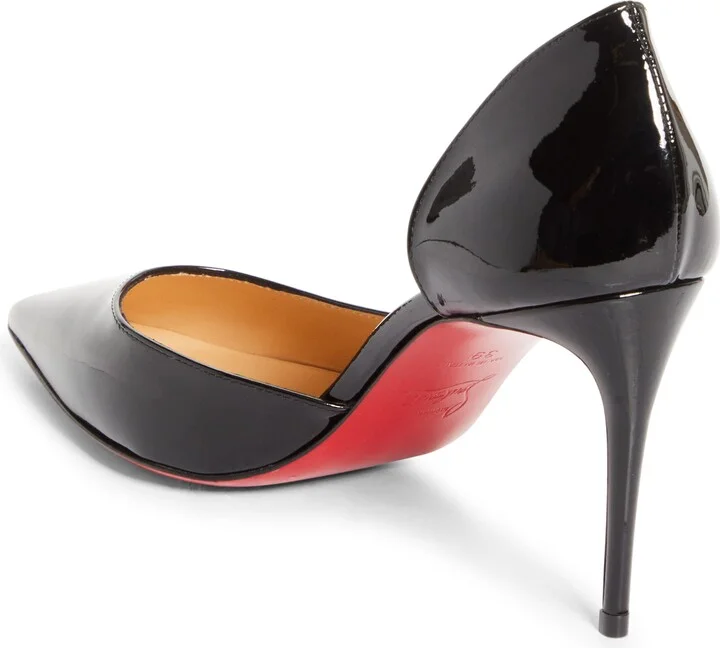 Iriza Pointed Toe Half d'Orsay Pump - Image 8