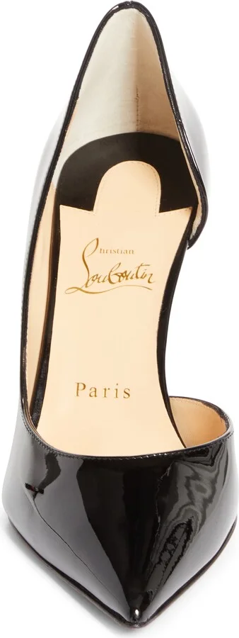 Iriza Pointed Toe Half d'Orsay Pump - Image 10