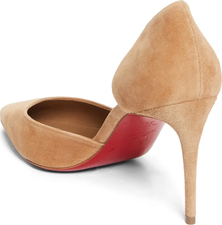 Iriza Pointed Toe Half d'Orsay Pump - Image 8