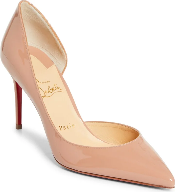 Iriza Pointed Toe Half d'Orsay Pump