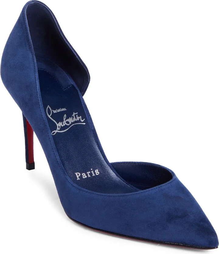Iriza Pointed Toe Half d'Orsay Pump