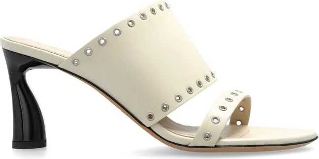 Iro Studded Block Heel Mules