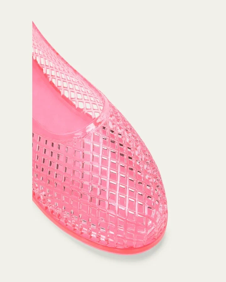 Iro Transparent Jelly Ballerina Flats - Image 2