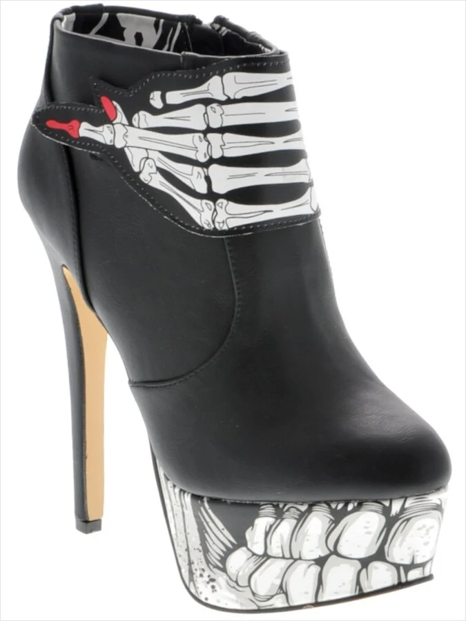 Iron Fist Women's Bonebreaker Bootie Wedge Pump