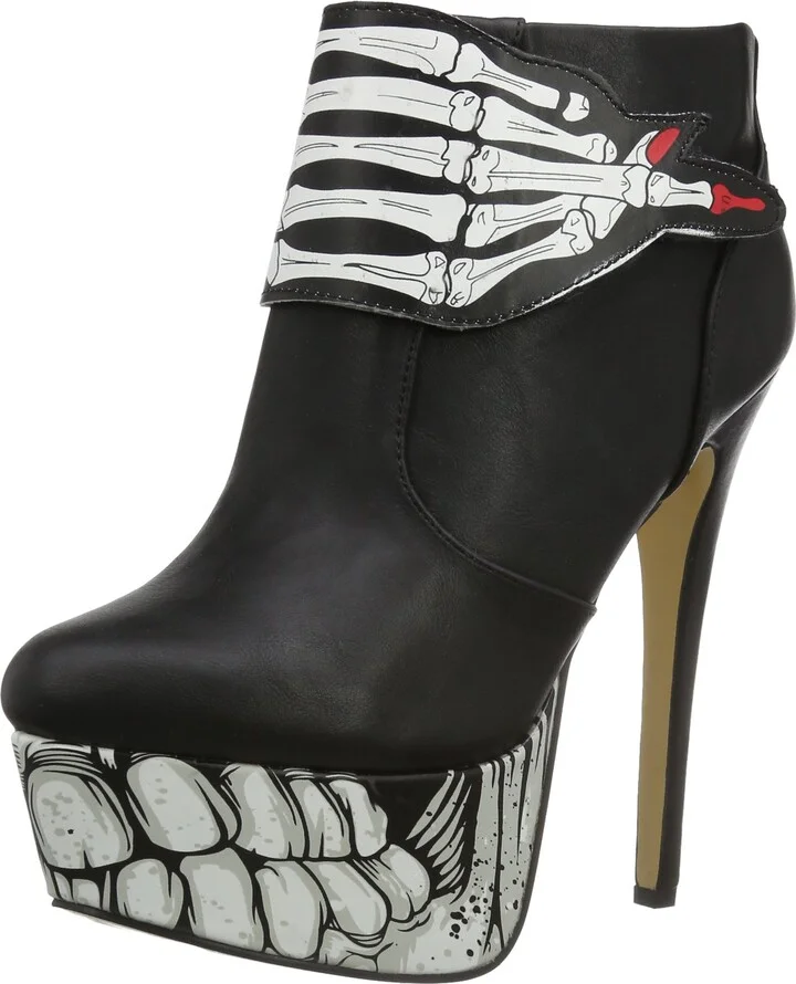 Iron Fist Women's Bonebreaker Bootie Wedge Pump