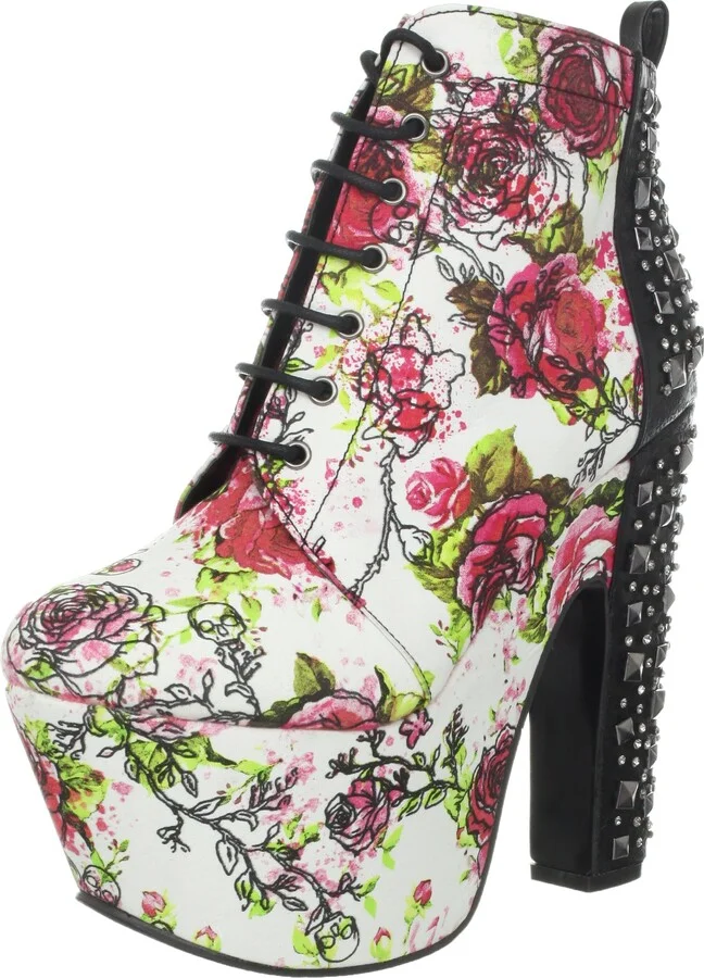 Iron Fist Women's Creepy Rose Bootie