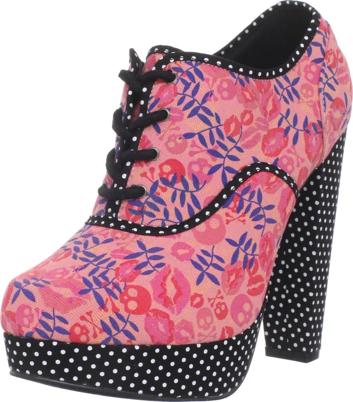 Iron Fist Women's Posey Lace Up Platform Pump
