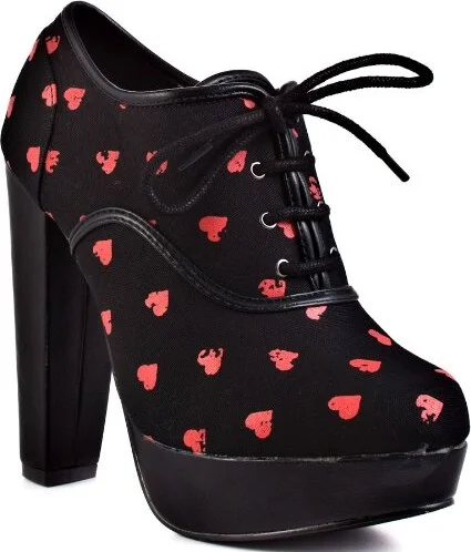 Iron Fist Women's Rip My Heart Platform Bootie