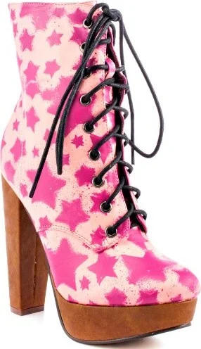 Iron Fist Women's Starship Platform Ankle Boot