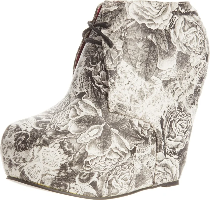 Iron Fist Women's Tomorrows Sorrow Wedge Bootie