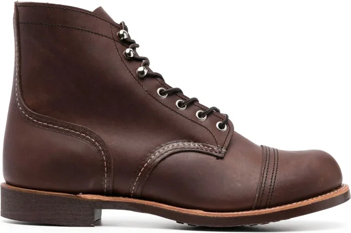 Iron Ranger leather ankle boots