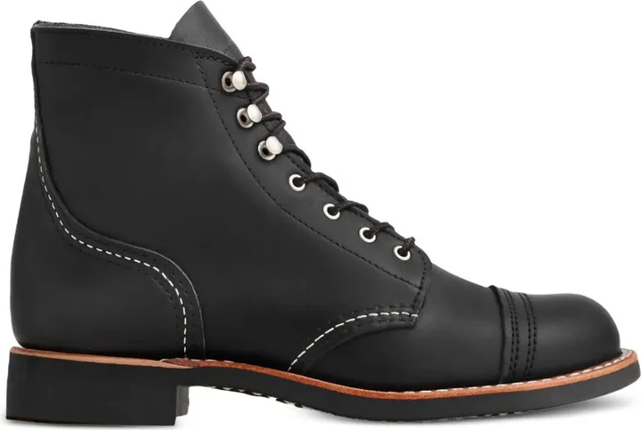 Iron Ranger leather lace-up boots