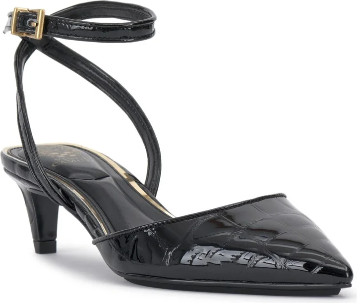 Irva Ankle Strap Pointed Toe Pump