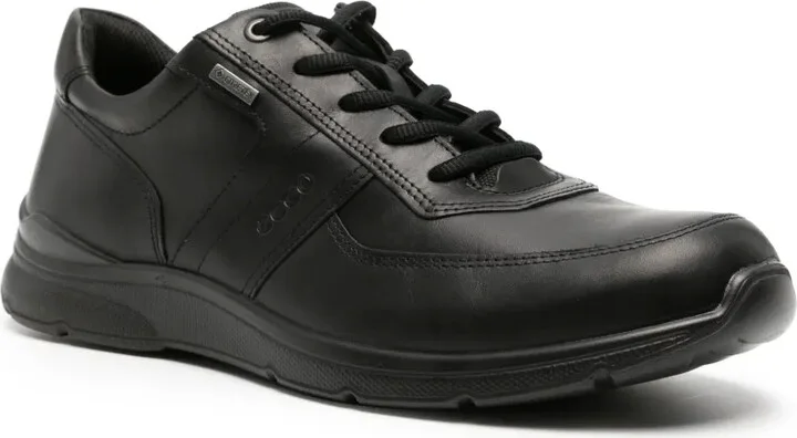 Irving logo-embossed leather sneakers - Image 2
