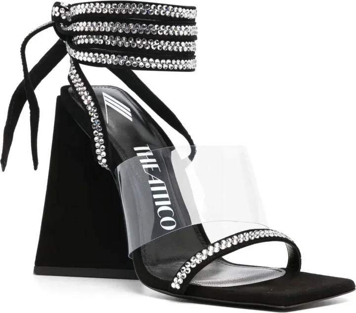 Isa 115mm embellished leather sandals - Image 2