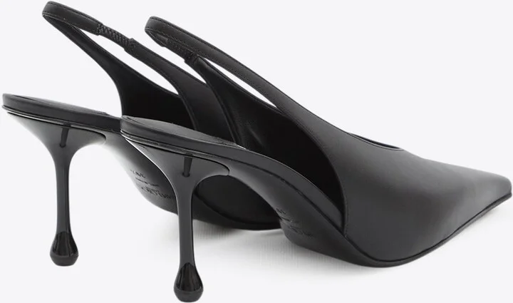 Isa 80 Calf Leather Slingback Pumps - Image 2