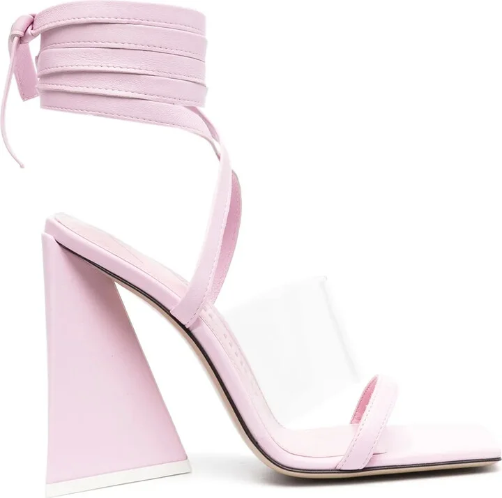 Isa ankle-tie sandals