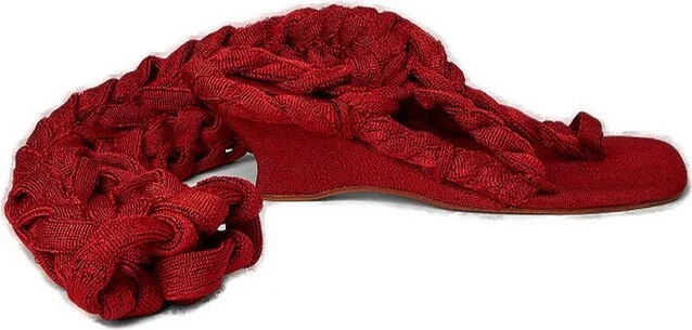 Isa Boulder Knit Open Toe Sandals