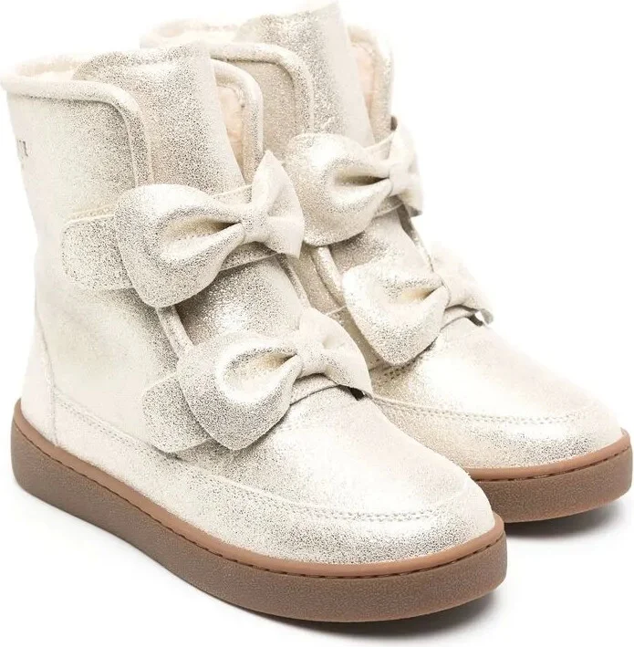 Isa bow-detail ankle boots