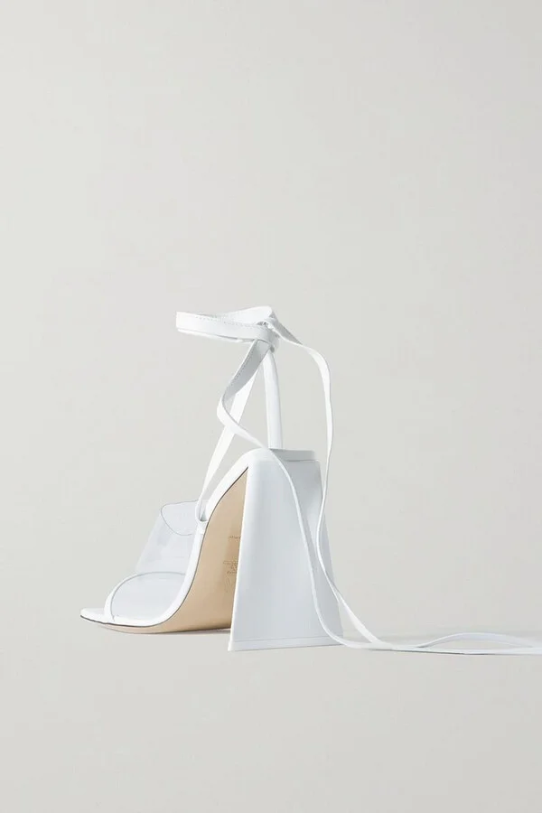Isa leather and PVC sandals - Image 3