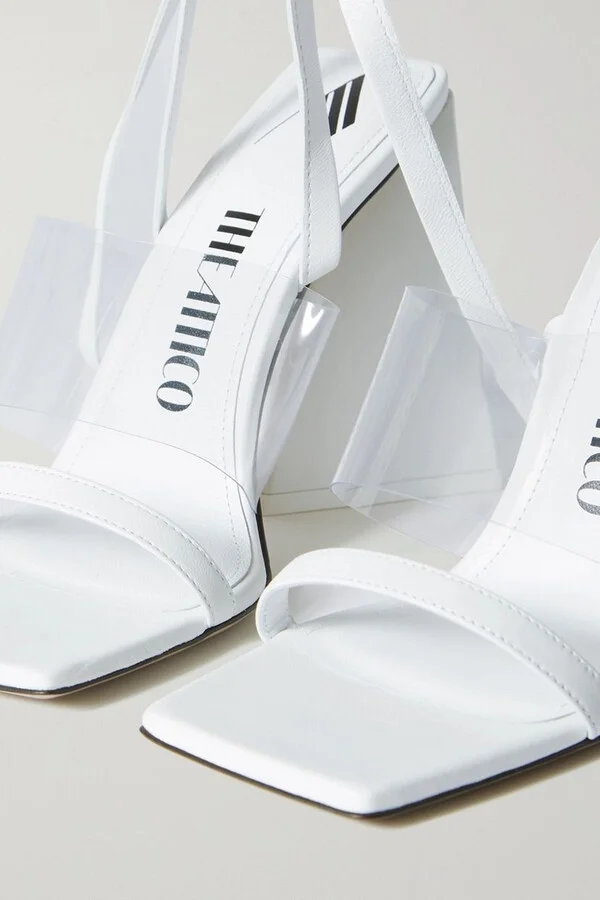 Isa leather and PVC sandals - Image 4