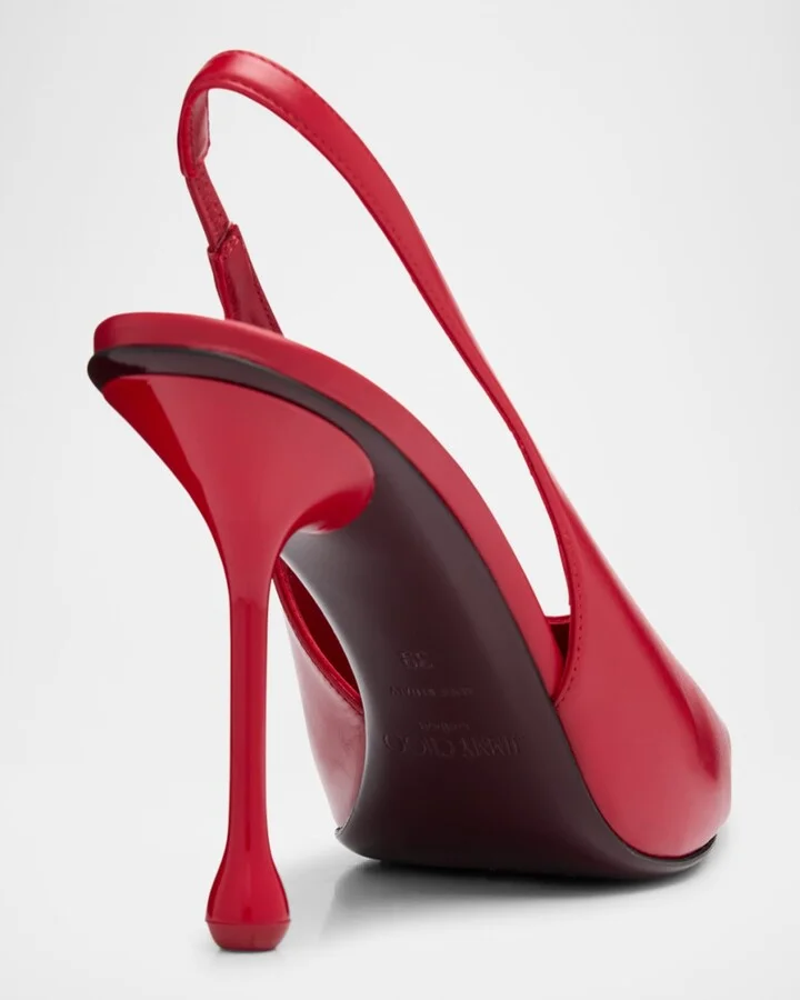 Isa Leather Slingback Pumps - Image 2
