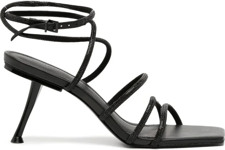 Isa strappy heeled sandals