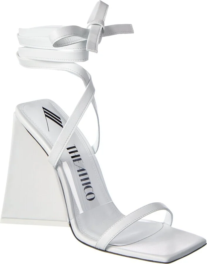 Isa Vinyl & Leather Sandal