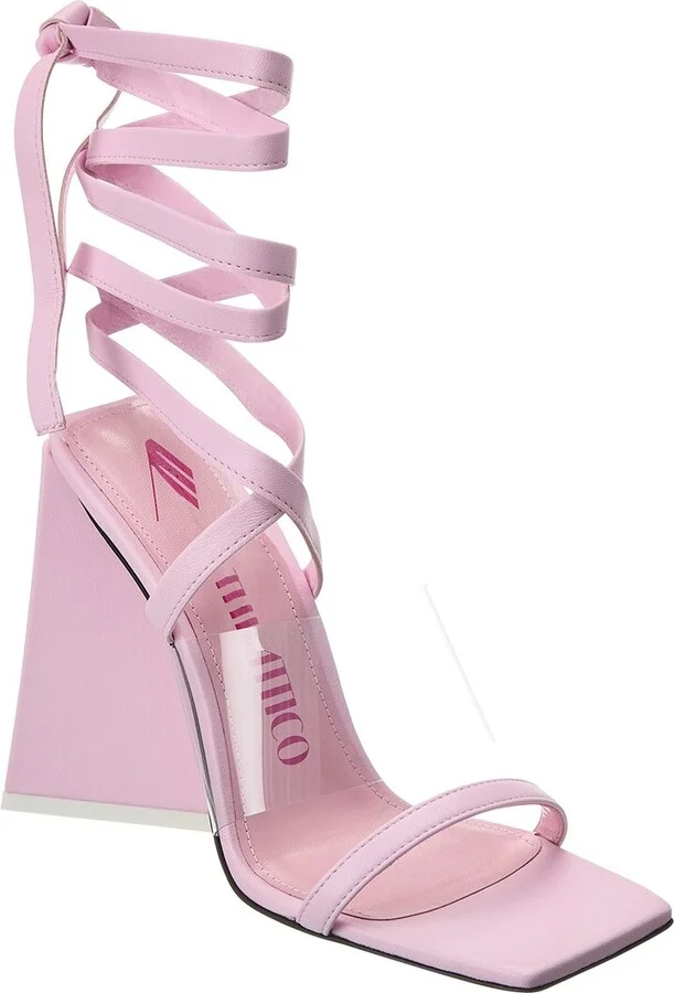 Isa Vinyl & Leather Sandal