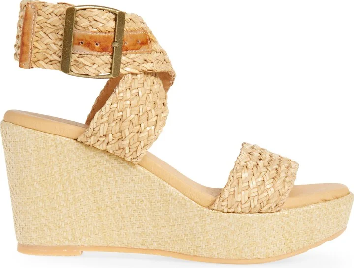 Isabel Ankle Strap Platform Wedge Sandal - Image 3