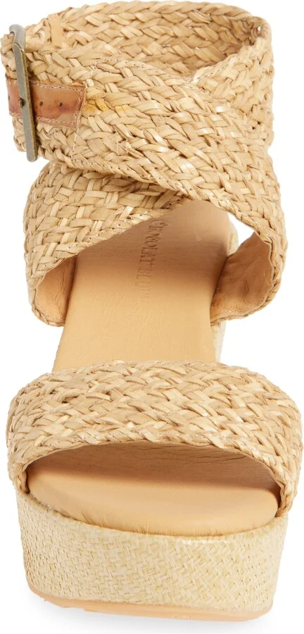 Isabel Ankle Strap Platform Wedge Sandal - Image 4