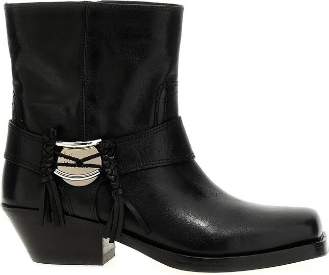 Isabel Marant Akson Gaucho Ankle Boots