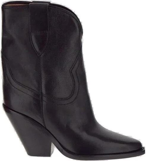 Isabel Marant Almond Toe Slip-On Boots