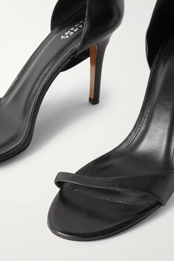 Isabel Marant - Askja Stretch-jersey And Leather Sandals - Black - Image 3