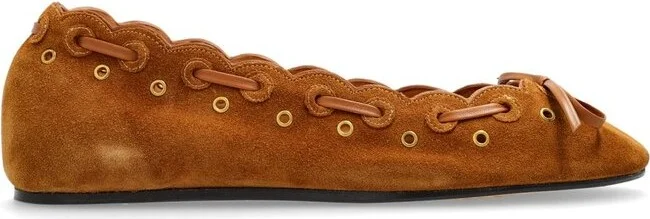 Isabel Marant Balfy Bow Ballet Shoes