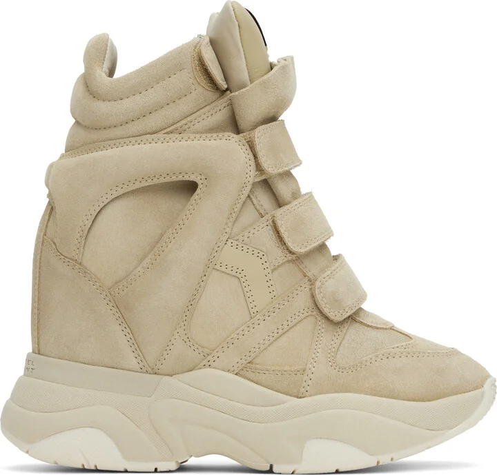 Isabel Marant Beige Balskee Sneakers