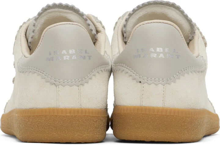 Isabel Marant Beige Beth Sneakers - Image 2