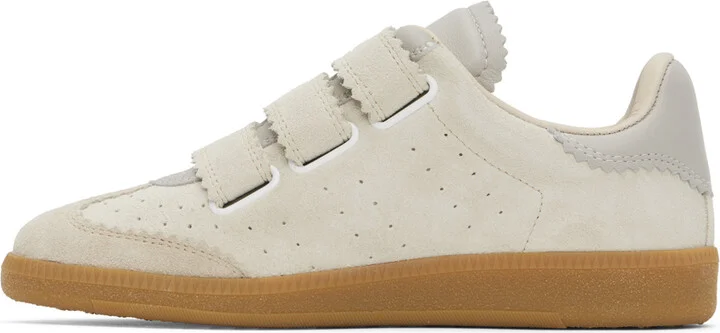 Isabel Marant Beige Beth Sneakers - Image 3