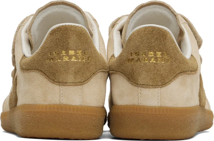 Isabel Marant Beige Beth Sneakers - Image 2