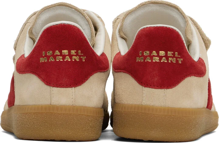 Isabel Marant Beige Beth Sneakers - Image 2