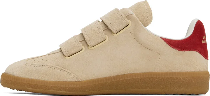 Isabel Marant Beige Beth Sneakers - Image 3