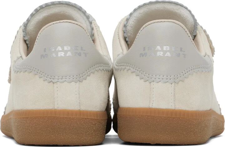 Isabel Marant Beige Beth Sneakers - Image 2
