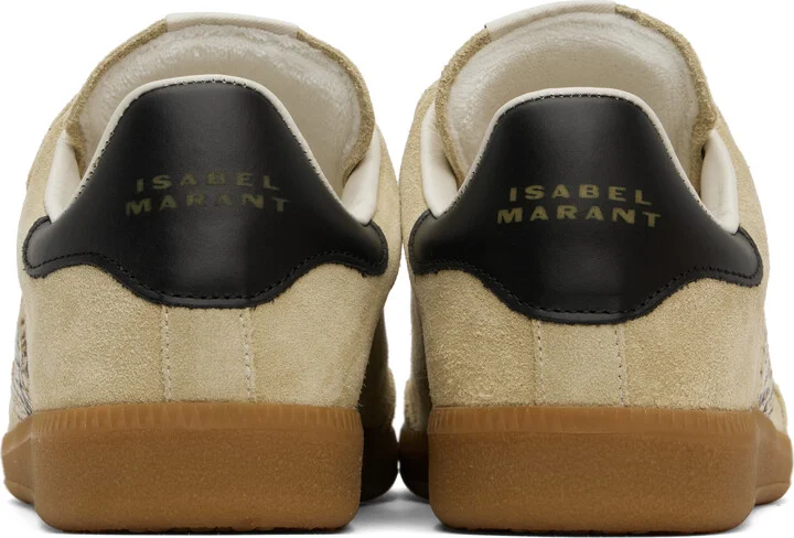 Isabel Marant Beige Beth Sneakers - Image 2