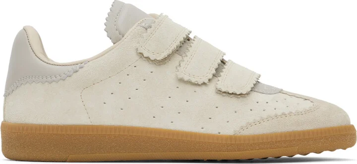 Isabel Marant Beige Beth Sneakers