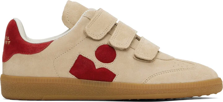 Isabel Marant Beige Beth Sneakers