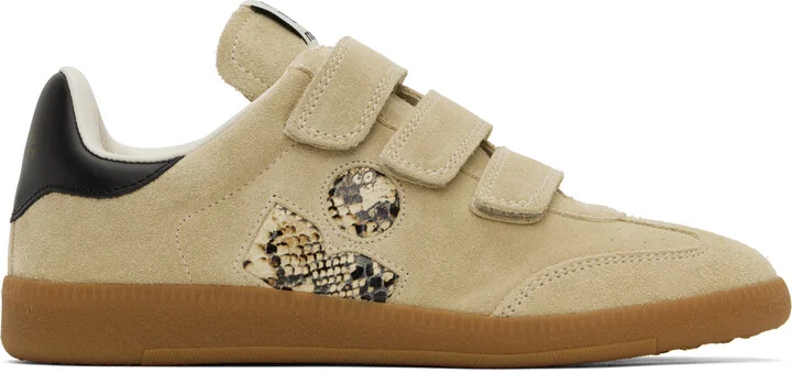 Isabel Marant Beige Beth Sneakers